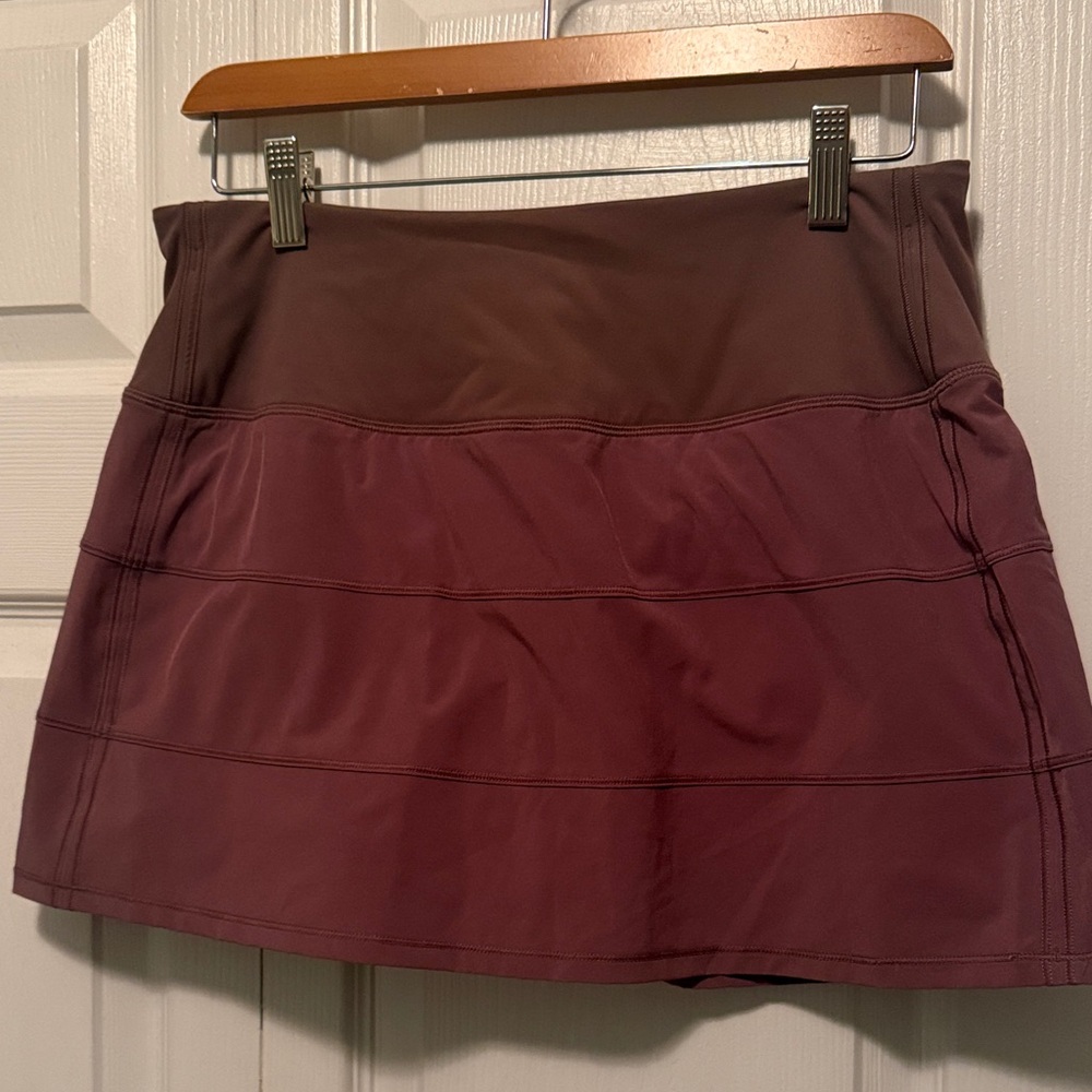 CRZ YOGA Women's Mini Skirt in Purple